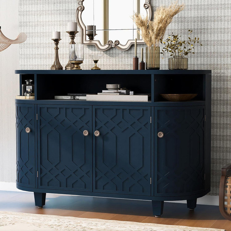 World Menagerie Storage Cabinet Retro Sideboard Door for Entrance Dinning Room Living Room Wayfair